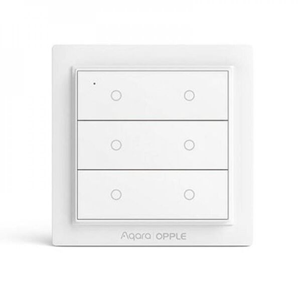 Беспроводной выключатель Aqara&OPPLE Wireless Scene Switch WXCJKG13LM (6 клавиш) White - 1