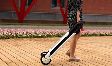 Обзор складного электросамоката Xiaomi Ninebot Air T15 - фото Обзор складного электросамоката Xiaomi Ninebot Air T15 - фото