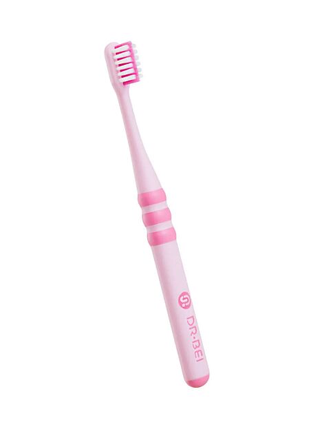 Детская зубная щетка Dr.Bei Toothbrush Children (Pink/Розовый) - 1
