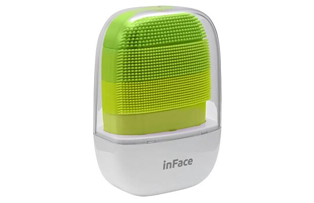 Аппарат для ультразвуковой чистки лица inFace Electronic Sonic Beauty Facial (Green/Зеленый) - 1