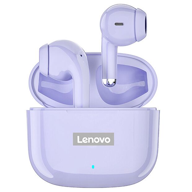 Беспроводные наушники Lenovo P40 pro Bluetooth 5.1 фиолетовый - 1