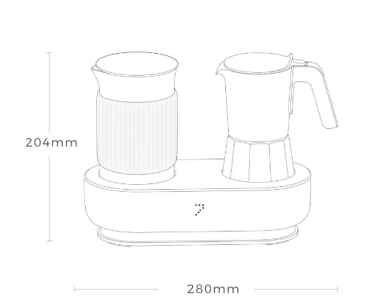 Xiaomi Seventh Square Fancy Coffee Machine Pro (White/Белый) - 2